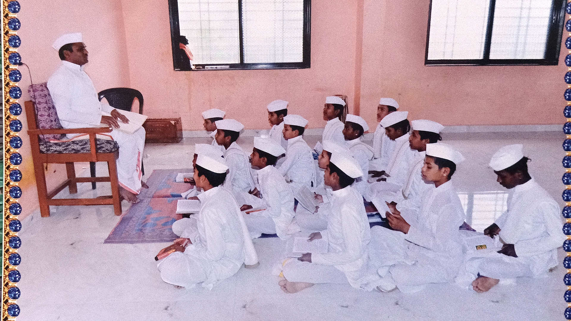 Gurukul practice session