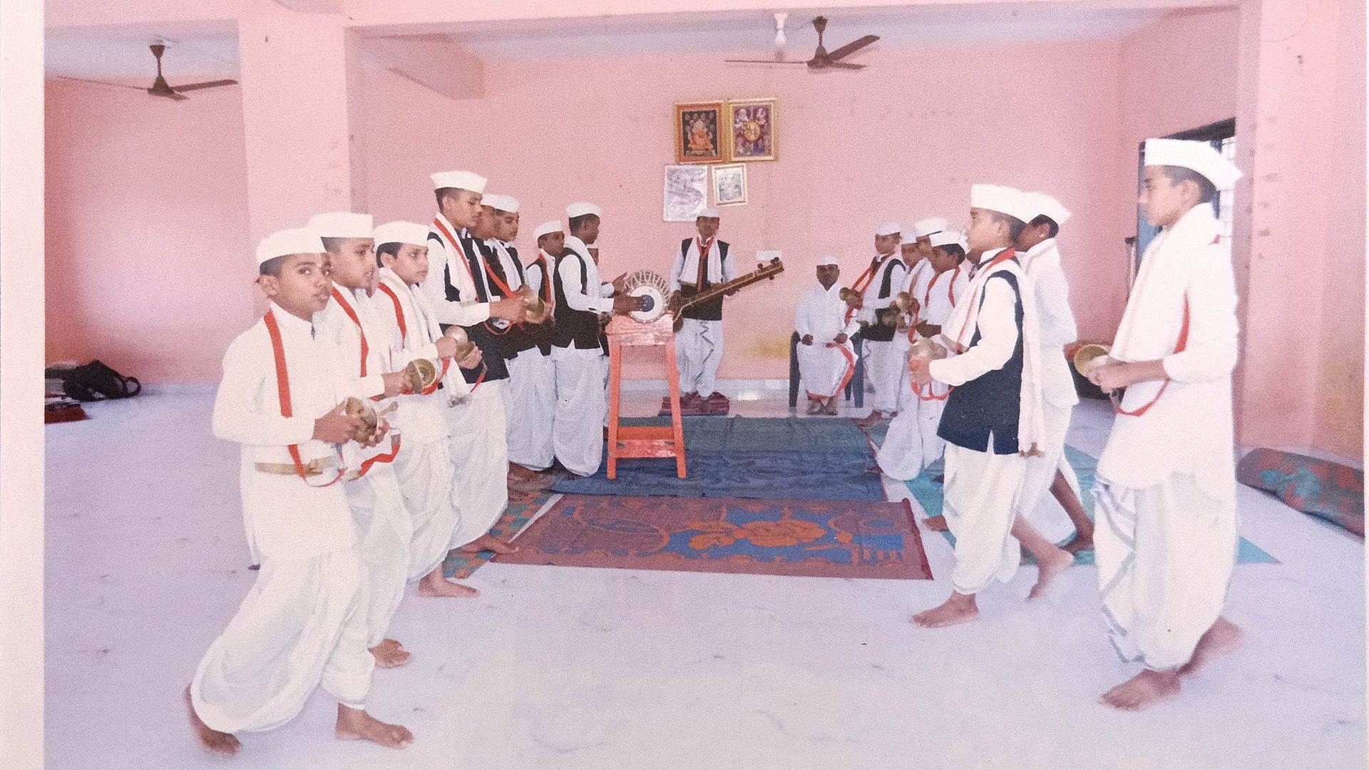Students in group practice
